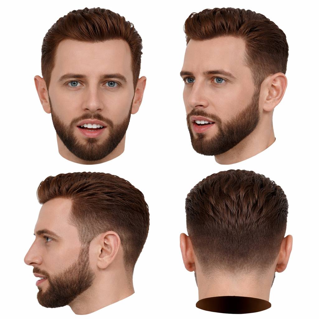 Beard and Hair Young