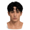 Curly Asian Young Male