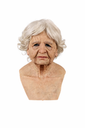 Realistic Old Woman Mask